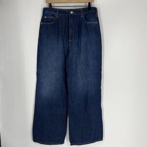 Anthropologie Pilcro Jeans Size 31 Womens The Annie Wide Leg Soft High Rise